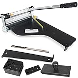 Das Original - Unser BAUTEC Laminatschneider 325mm 2 Klingen aus bestem HSS-Stahl inklusive einem Verlegeset - Parkettschneider - Viny