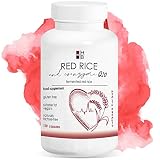 ROTER REIS und COENZYM Q10 120 Kapseln | fermentierter roter Reis | mit VITAMIN Q | Italienisches Produk