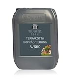 Terracotta Imprägnierung Naturstein Versiegelung Fleckenschutz Pflege Schutz W860 - 1L