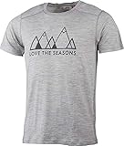 Lundhags Merino Light Fjell T-Shirt Herren grau Größe L 2021