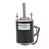 Permanentmagnet-DC-Motor mit hohem Drehmoment, 12/24V 30W Permanentmagnet-DC-Elektromotor Hochgeschwindigkeits-CW/CCW für DIY-Generatoren(24V)