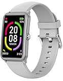 Schrittzähler ohne App und Handy,Kalorienzähler Armband 1,57 Zoll Touch Farbdisplay Fitness Tracker Damen Herren Smartwatch für iOS Android Stoppuhr Pulsuhr Laufuhr F