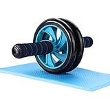 Mitavo AB Roller, Ab Wheel, Ab Bauchtrainer mit Knieauflage für effizientes Bauchmuskel Training