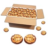 Lebkuchenwelt Florentiner mit Schokoladenboden Vollmilch im Karton 2kg - Konditor-Qualität mit echter Butter gebacken! Shortbread Gebäck Kaffeegebäck Butterkekse Buttergebäck Gebäck-Sp