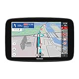 TomTom LKW Navigationsgerät GO Expert (7 Zoll HD-Bildschirm, Routen für große Fahrzeuge, Stauvermeidung dank TomTom Traffic, Weltkarten, Warnungen zu Beschränkungen, schnelle Updates über WiFi)