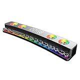 SNOWINSPRING Tragbares Drahtloses Spiel Soundbar USB 3D Stereo Bass Subwoofer AUX FM Haus Digitaler Wecker mit Lautsp