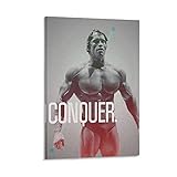 SOROP Conquer Arnold Schwarzenegger Wallpaper iPhone Leinwand Kunst Poster und Wandkunst Bilddruck Moderne Familienzimmer Dekor Poster 08x12inch(20x30cm)