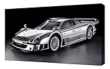 Lilarama 1999-Mercedes-Benz-CLK-GTR-V1-1080 - Art Leinwandbild - Kunstdrucke - Gemälde Wandb