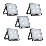 20W LED Fluter, LED Scheinwerfer 2000LM 3200K Warmweiß Licht, Dünner und Leichter Außenstrahler, IP65 Wasserdicht LED Strahler, Led Floodlight, LED Flutlichter für Gärten, Lagerhallen, Parkp