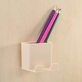 Wandmontierte Handy-Ladebuchse, Universalhalterung, Display-Ständer, Aufhänger, Haken (Farbe: Beige)