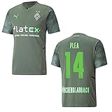 BMG Borussia MÖNCHENGLADBACH Trikot Away Kinder 2022, Größe:140, Spielerflock (zzgl. 14,90EUR):14