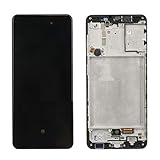 Handy-Touchscreen-Rahmen LCD-Display-Bildschirm Fit for Samsung Galaxy S6 G920 G920F LCD-Ersatzteile Digitizer-Baugruppe Telefonbildschirm des Telefons (Color : with Frame)