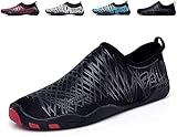 LeKuni Badeschuhe Damen Herren Schwimmschuhe Kinder Surfschuhe Barfuß Schuhe Wasserschuhe Strandschuhe Aquaschuhe rutschfeste Neop