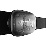 Atletica A5 Brustgurt | unterstützt als einziger Pulsgurt alle drei Standards 5.3 kHz, ANT+ sowie Bluetooth | kompatibel mit über 100 Smartphone, App und Cardiogeräte Hersteller | EKG genau | g