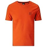 BOSS Herren Tales T-Shirt, Orange (Dark Orange 805), Medium (Herstellergröße: M)