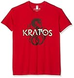 Gaya Entertainment Herren GOD of WAR Men's Kratos Symbol Logo, Small, Red (GE6241S) T-Shirt, Rot (Rot), S