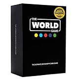 The World Game - Geographie-Kartenspiel – Pädagogisches Brettspiel für Kinder, Familie und Erwachsene – UK-Ausgab