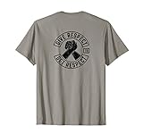 Give Respect To Get Respect Biker MC Motorsport Rückendruck T-S