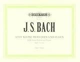 8 kleine Präludien und Fugen BWV 553-560: für Orgel / früher Johann Sebastian Bach zu geschrieb