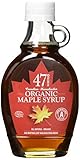 47° North Kanadischer Bio Ahornsirup, Single Source, Grad A, Amber Rich 250g