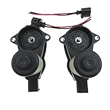 OWCO Motorteile Hongge 2 Set 12 Tech-Feststellbremse-Servomotor + Stecker-Kabelverbinder für Q5 RS5 A4 A5 32335478 8K0 998 281 A 8k0 998 281