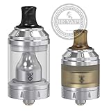 VandyVape Berserker MTL RTA 4,5ml/2ml Verdampfer Tank Farbe Silb