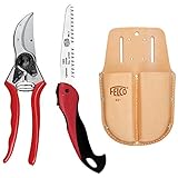 FELCO 2 + Klappsäge 600 + Doppelholster 921 Hochleistungs Baum- und G