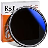 K&F Concept K-Serie 62mm ND Filter Slim Variabler Graufilter ND2-400 (1-9 Stop) Neutral G