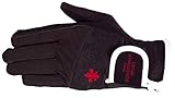 PFIFF Damen 101660 Damenreithandschuhe Handschuhe, Schwarz, S