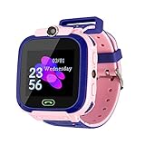 YASB Wasserdicht IP67 Kinder Smart Watch, Kinder Phone Watch Smartwatch Für Junge Mädchen Mit SIM-Karten-Foto-Geschenk Für IOS Android,R