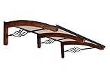 BELLHOUSE COPERTURE hölzern Vordach Legno Stella - L 250 - HONIG