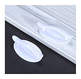 geländer 1 Stück Set von selbstklebenden Möbeltürgriffe freie perforierte Schrankschublade Kühlschrank Fenster Hilfsgriff Treppengeländer Geländer (Color : White)