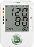 Medisana 51172 Oberarm-Blutdruckmessgerät BU A50, weiß