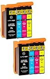 SupplyGuy 8 Druckerpatronen kompatibel mit Lexmark 100xl Multipack für Genesis S-810 Series Genesis S-815 Genesis S-816 Impact S-300 Series Impact S-301 Impact S-302