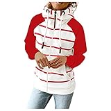 Hoodie Jacket, Pullover Teenager Mädchen, Sportjacke Damen Oversize Boyfriend Hoodie Old Collge Sportjacke Trend Vintage Drucken Langarm Sweatshirt Jacke Sport Oberteile Freizeitjacke Streetw