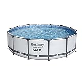 Bestway Ersatzpool ohne Zubehör Steel Pro MAX 427 x 107 cm, lichtgrau, rund, 5616D_21