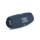 JBL Charge 5 Bluetooth-Lautsprecher in Petrol-Blau – Wasserfeste, portable Boombox mit integrierter Powerbank und Stereo Sound – Eine Akku-Ladung für bis zu 20 Stunden kabellosen Musikg