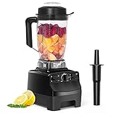 Mixer Smoothie Maker 2000W, 32000RPM standmixer smoothie mixer mit 10 Geschwindigkeitsstufen, 2L BPA-freiem Tritan-Behälter und 8 Edelstahlklingen Professioneller Food Processor und B