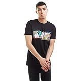 Marvel Herren Scrapbook Logo T Shirt, Schwarz, L EU