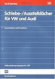 V.A.G. Service Nr. 107 03.1989 Schiebe-/Ausstelldächer für VW