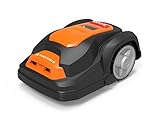 YardForce SA500ECO Mähroboter - Selbstfahrender Rasenmäher Roboter mit Begrenzungsdraht & Diebstahlschutz - Akku Rasenroboter für bis zu 500 m² Rasen & 50% Steigung