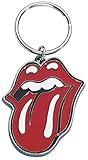 Rolling Stones Schlüsselanhänger Classic Tongue Zungen Logo Metall Keyring