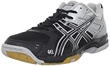 ASICS Gel-Rocket 6 Volleyballschuh für Herren, schwarz/Silber, 47