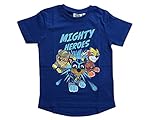 Pups Mighty Heroes Jungen T-Shirt blau (5 Jahre, Numeric_110)