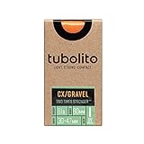 Tubolito Tubo CX/Gravel Fahrradschlauch, Orange, 700 x 30-47