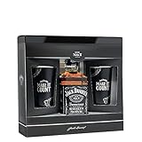 Jack Daniel's Geschenkset + 2 Jack & Cola Metal Becher Set (1 x 0.7 l)