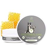 Nutrani Pfotenbalsam mit Bienenwachs für Hunde und Katzen | 100ml – 100% natürlicher Balsam – geeignet für die Pfotenpfleg