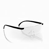 Oramics Lupenbrille Vergrößerungsbrille Brillenlupe – ideal zum Lesen und für Feinarbeiten – 60% Vergrößerung, ergonomisches Design aus Polycarbonat inkl. S