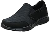 Skechers Equalizer Persistent Herren Sneakers, Black (Bbk - Black), 46 EU