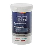 Bosch, Siemens, Neff, Gaggenau Entkalker Schnellentkalker für Waschmaschinen und Spülmaschinen 00311919 (1x)